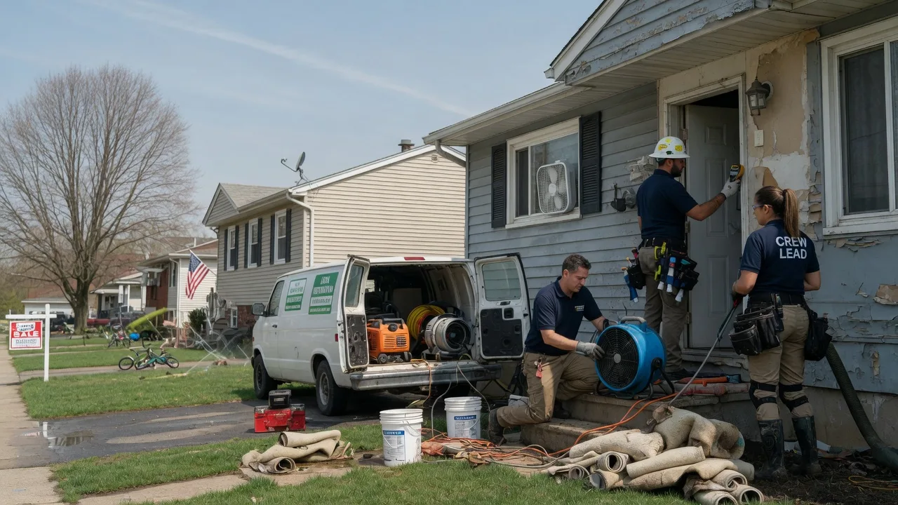 Flood Cleanup in North Charleston, SC near me